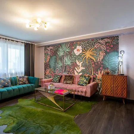 Апартаменты Deluxe 2bedroom Frankfurt Westend Франкфурт-на-Майне