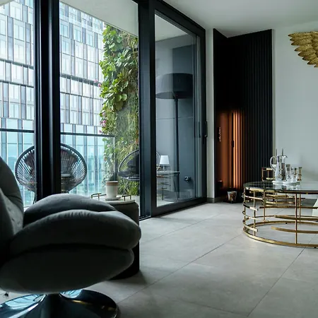Skyline Blick Frankfurt - Nahe Messe Apartamento *