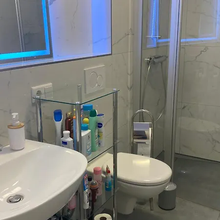 Rum i privatbostad Schoenes Erwachen Im Frankfurter Penthouse