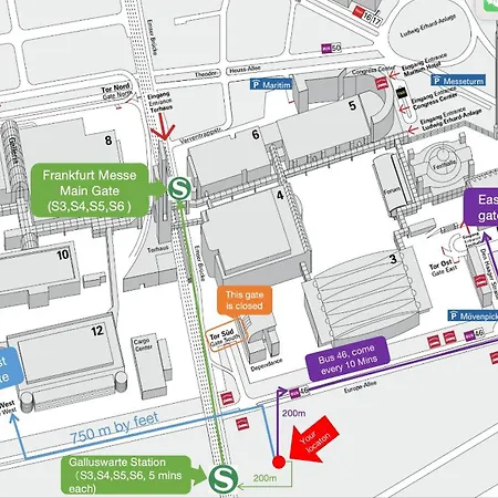 Frankfurt Messe Garden Business Apartamento