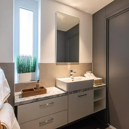 Modern Studio Good Located Balcony King Bed 아파트 프랑크푸르트