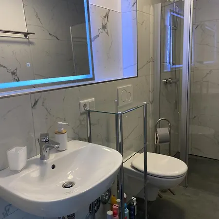 Homestay szállás Schoenes Erwachen Im Frankfurter Penthouse Frankfurt am Main
