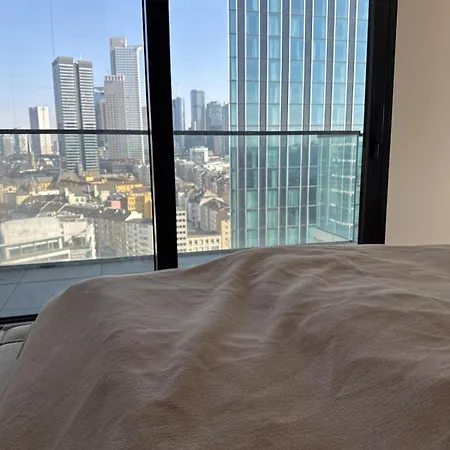 Luxus Skyline View Apartmán Frankfurt nad Mohanem