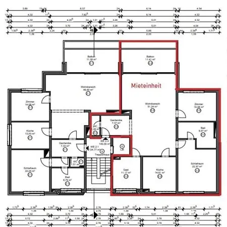 Moblierte In - Seckbach Apartament