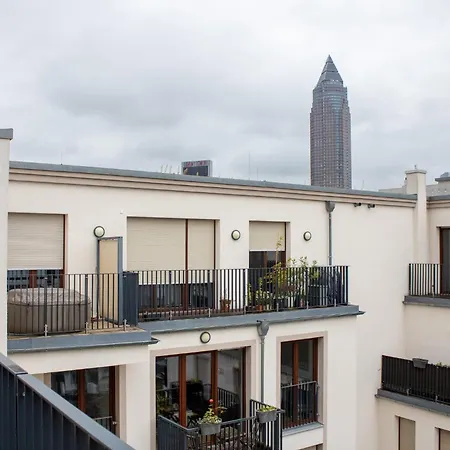 Apartament Luxus-penthouse Im Zentrum Frankfurt nad Menem
