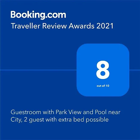 Guestroom With Wide View And Pool Near Side, 2nd Guest With Extra Bed Possible Francoforte sul Meno
